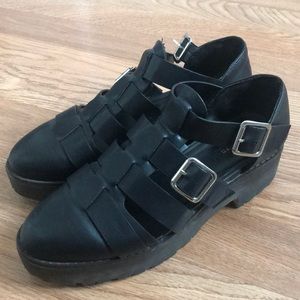 Forever 21 Black Platforms